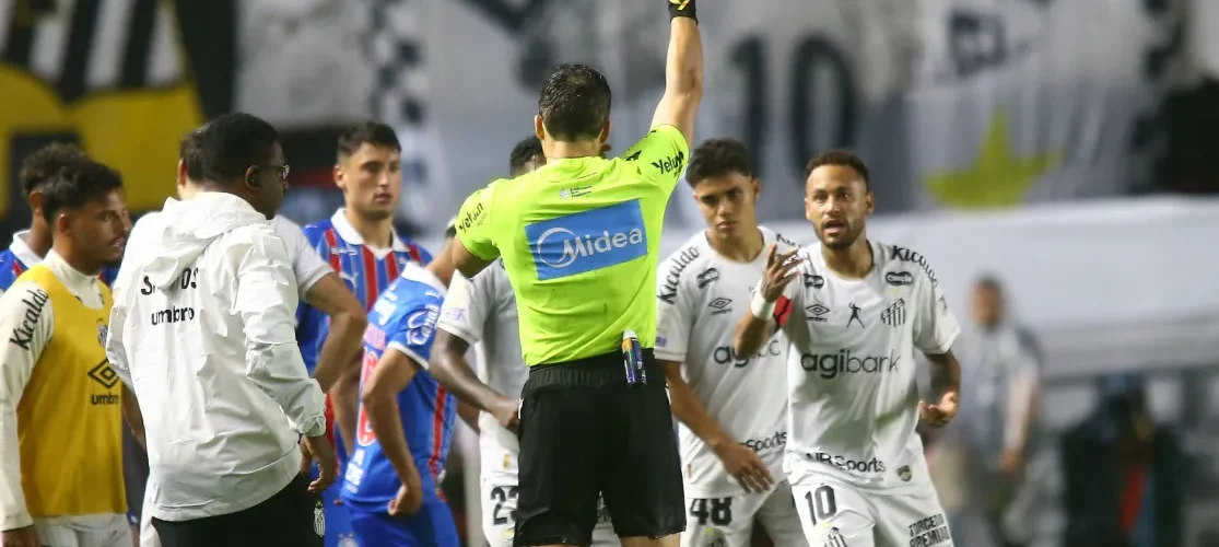 Neymar é suspenso por dois jogos pelo STJD após polêmica